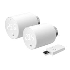 Shelly Termostatski glava Shelly WiFi/BLU TRV (2 kosa z centralno enoto)