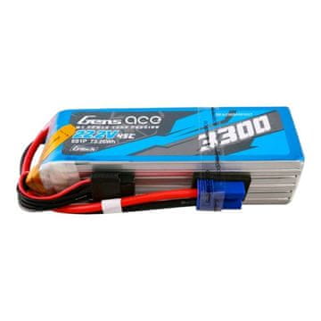 Gens Ace Akumulator Gens ace G-Tech 3300mAh 22,2V 45C 6S1P Lipo s konektorjem EC5 Plug