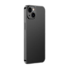 BASEUS Etui Baseus Frosted Glass Case za iPhone 13 Pro (črno) + kaljeno steklo