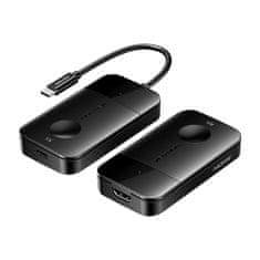 Vention Brezžični oddajnik/sprejemnik Vention USB-C na HDMI 0,15 m (črn)