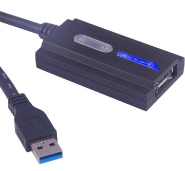 Adapter USB 3.0 na SATA s kablom, napajalnik