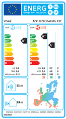 Vivax ACP-12CH35AEMI+ R32 set klimatska naprava