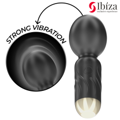 Ibiza MINI MASAŽER Ibiza Pocket Wand Black