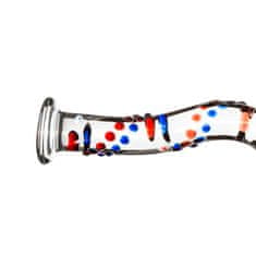 Gildo Steklen dildo z barvnimi pikami