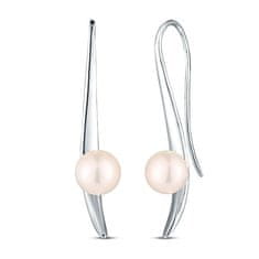 JwL Luxury Pearls Elegantni srebrni uhani z biseri JL0857
