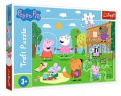 Trefl Peppa Pig Puzzle: Zabava v travi MAXI 24 kosov