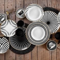 FADE MAISON 18-delni set krožnikov New Age / porcelan
