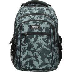 Street Šolski nahrbtnik Round Infinity Contrast z odsevniki in stranskimi žepi