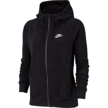 Nike Športni puloverji črna Wmns Essential FZ Fleece