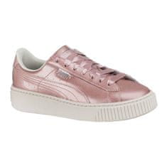 Puma Čevlji roza 37.5 EU Basket Platform Metal