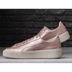 Puma Čevlji roza 37.5 EU Basket Platform Metal