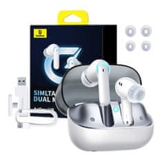 BASEUS Slušalke TWS Baseus AeQur G10 (bele)
