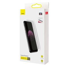 BASEUS Temperirano steklo s filtrom za zasebnost 0,3 mm Baseus za iPhone X / XS / 11 Pro (2 kos)