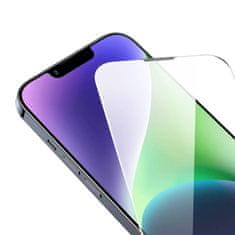 BASEUS Baseus 0,4 mm kaljeno steklo Corning HD za iPhone 13 Pro Max/14 Plus + komplet za čiščenje