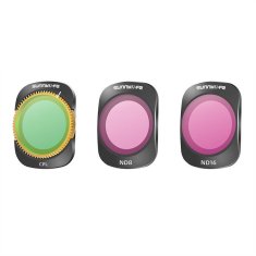 Sunnylife Komplet filtrov CPL, ND8, ND16 Sunnylife za DJI Osmo Pocket 3