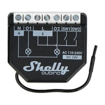 Shelly Krmilnik Shelly Qubino Wave2PM 2 kanala Z-Wave