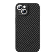 BASEUS Baseus etui iz sintetičnih vlaken za iPhone 15 Plus + kaljeno steklo