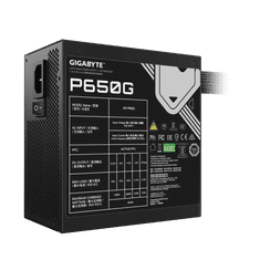 Gigabyte Napajalnik P650G 650W 80 Plus GOLD