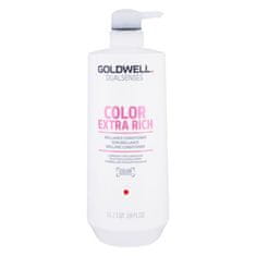 GOLDWELL Dualsenses Color Extra Rich 1000 ml balzam za grobe, barvane lase za ženske