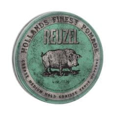 Reuzel Hollands Finest Pomade Grease Medium Hold voskasta pomada za lase 113 g za moške