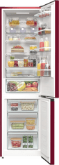 Gorenje hladilnik z zamrzovalnikom NK89C0DR, C razred, 200cm