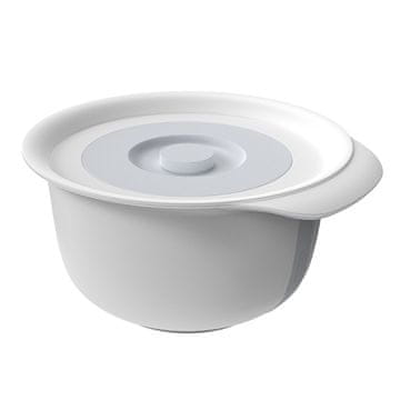 Rotho Posoda za mešanje s pokrovom Fresh / 4l +1,2l / bela / polipropilen