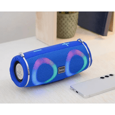 Hoco Zvočnik bluetooth HC12, 10W, RGB, vodoodporen, moder
