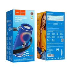 Hoco Zvočnik bluetooth HC12, 10W, RGB, vodoodporen, moder