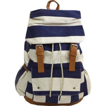 Street Nahrbtnik Round Navy Blue – kompakten nahrbtnik za prosti čas