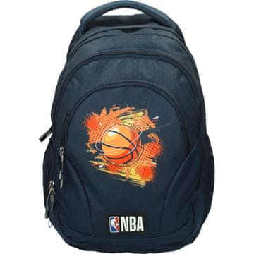 NBA Šolski nahrbtnik Round NBA Blue – prostoren, udoben in za prave NBA navdušence