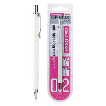 Pentel Orenz mikro svinčnik - bel 0,2 mm