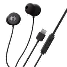 Maxell Slušalke INBAXS črne USB-C priklop