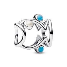 Pandora Srebrna perlica Ribji trenutki 793819C01