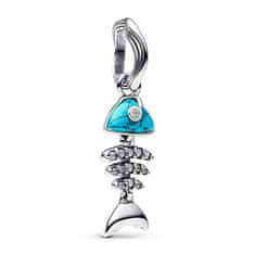 Pandora Srebrni obesek Ribji skelet Moments 793894C01