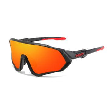 Dubery Falcon 2 kolesarska očala, Red / Black