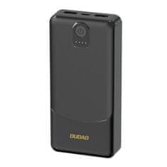 DUDAO K10Pro Power Bank 20000mAh 2x USB 2.4A, črna