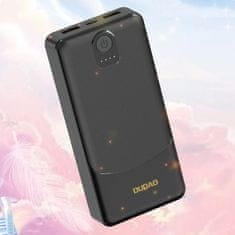 DUDAO K10Pro Power Bank 20000mAh 2x USB 2.4A, črna