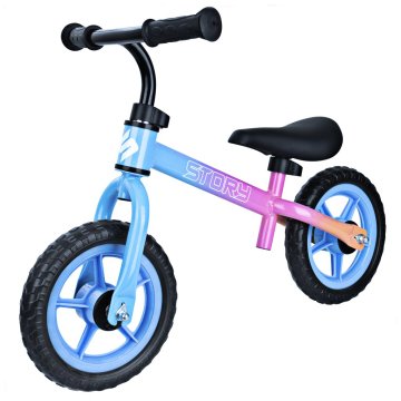 Dětské odrážedlo Story Run Racer, Modro-roza, R-008-BP