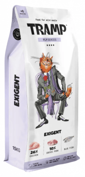Tramp Premium Exigent suha hrana za izbirčne mačke, 15 kg