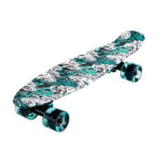 Pennyboard MOVINO Chameleon (DoublePrint) s svetilkami LED, 56 cm, S-163