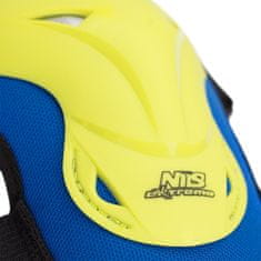 shumee H716 VELIKOST M KOMPLET ZAŠČITNIH OČAL NILS EXTREME, TEMNO MODRO-LIMETNA
