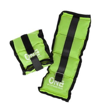 shumee WW01 UTEŽI ZA VZGLAVNIKE 2 x 0,7 KG ONE FITNESS (zelene)
