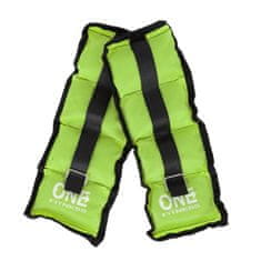 shumee UTEŽI ZA VZGLAVNIKE WW02 2 x 1,5 KG ONE FITNESS (zelene)