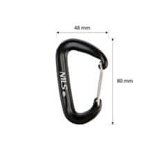 NILS CAMP NC1707 karabin 12KN NC1707 siv karabin 12KN