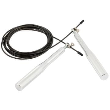 shumee Švihadlo SK52 SPEED JUMP ROPE HMS (strieborné)
