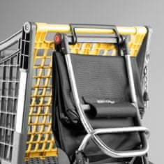 Rolser Zložljiv nakupovalni voziček Mini Bag Plus MF (21 litrov), siv