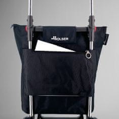 Rolser Zložljiv nakupovalni voziček Mini Bag Plus MF (21 litrov), siv