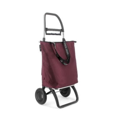 Rolser Zložljiv nakupovalni voziček Mini Bag Plus MF (21 litrov), bordo