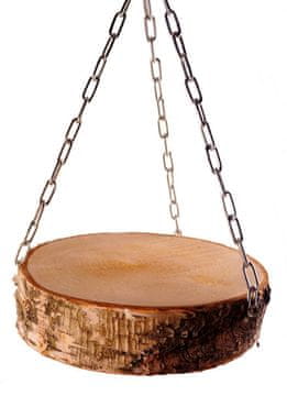 shumee HUN-STAKE Majhna brezova platforma, obešena na verigi