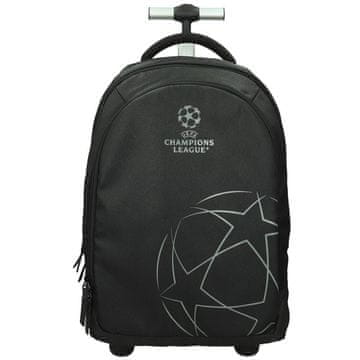 UEFA Šolski nahrbtnik na kolesih Trolley Champions League Black – za športni slog in praktičnost v enem